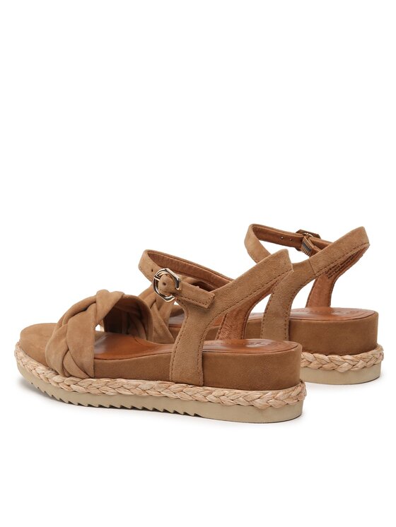 Tamaris sandalen met online plateauzool