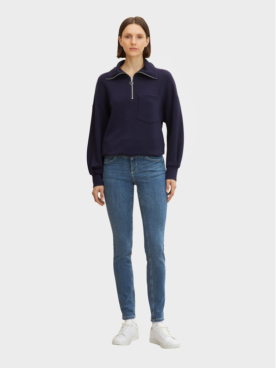 Tom Tailor Jeans hlače 1032663 Modra Skinny Fit
