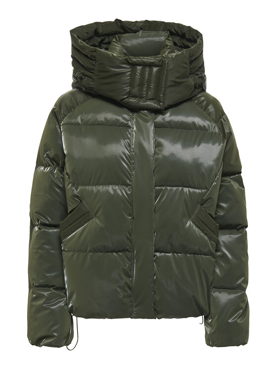 ONLY ONLY Kurtka zimowa Bergen 15351969 Zielony Oversize