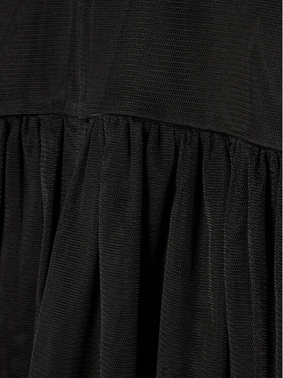 United Colors Of Benetton United Colors Of Benetton Rochie elegantă 41T95VGM0 Negru Regular Fit