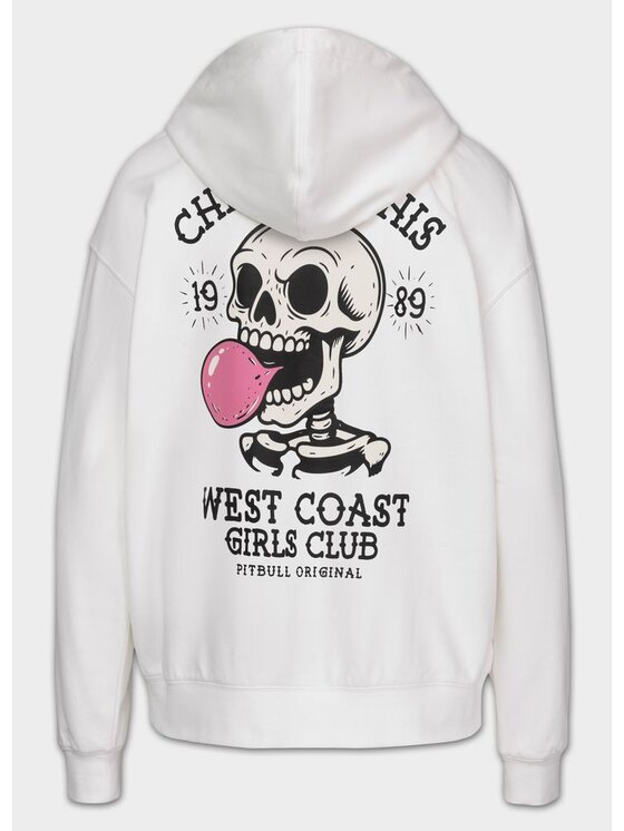 PITBULL PITBULL Bluza CHEW ON THIS Biały Regular Fit