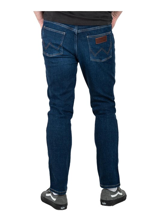 Wrangler Wrangler Jeansy 112368466 Niebieski Tapered Fit