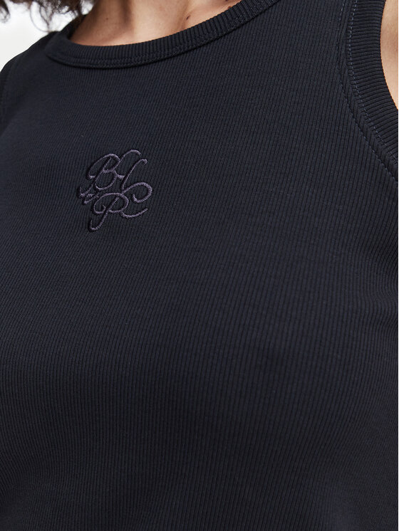 Beverly Hills Polo Club Beverly Hills Polo Club Top P-SS26W-TK550000 Granatowy Regular Fit
