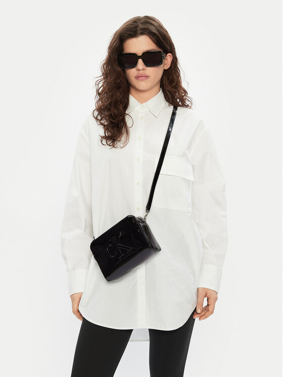 Calvin Klein Jeans Calvin Klein Jeans Torbica Sculpted Camera Bag Im K60K613054 Crna