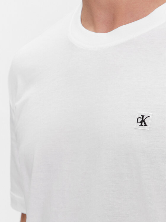 Calvin Klein Jeans Calvin Klein Jeans Tricou J30J325268 Alb Regular Fit