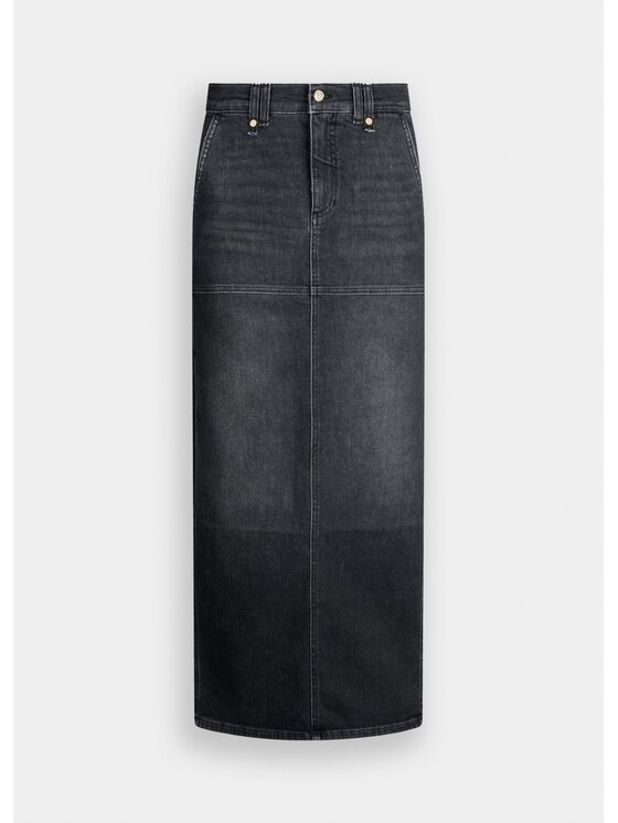 Liu Jo Liu Jo Spódnica jeansowa UF5129D026987463 Czarny Regular Fit