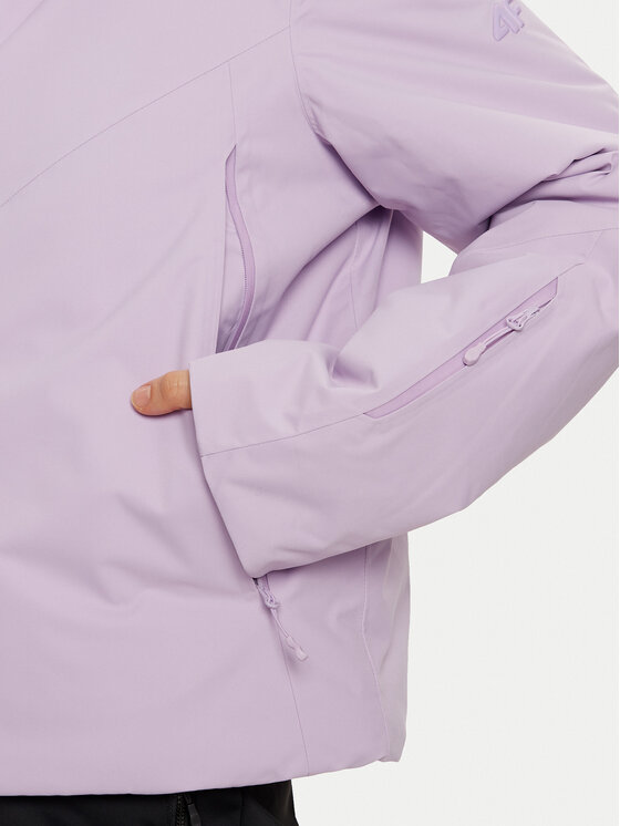 4F 4F Skijacke 4FWAW24TTJAF582 Violett Regular Fit