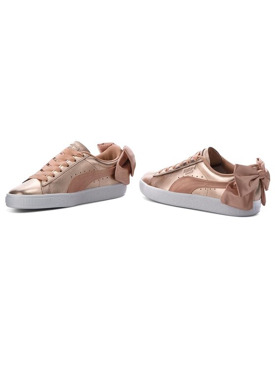 Puma basket bow on sale luxe