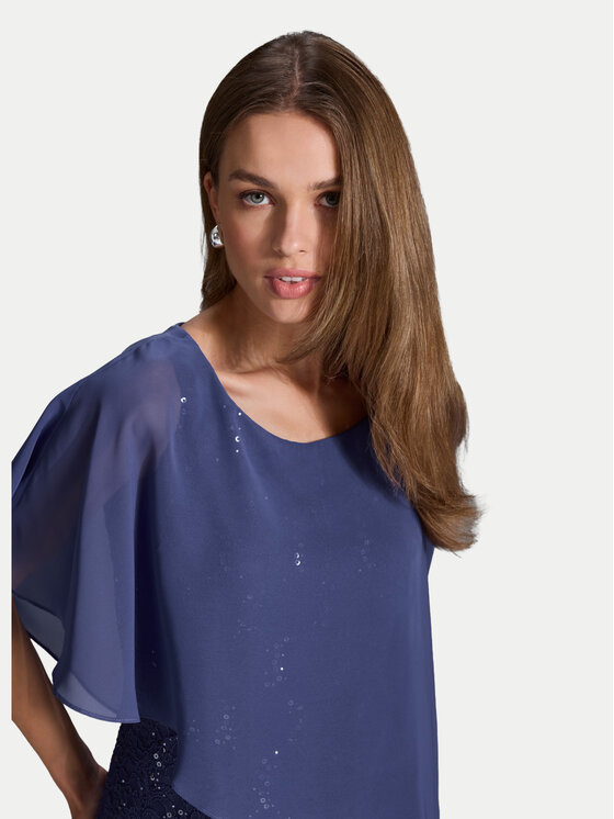 Swing Swing Kokteilinė suknelė 77760410 Mėlyna Regular Fit