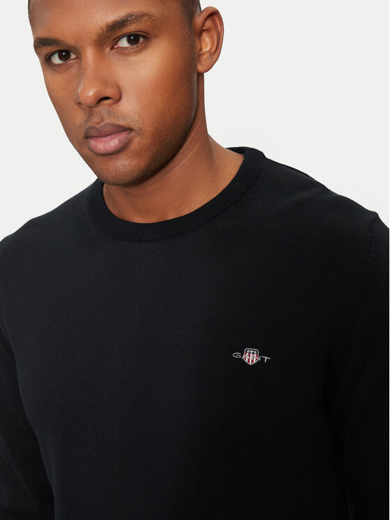Gant Gant Džemper 8030561 Crna Regular Fit