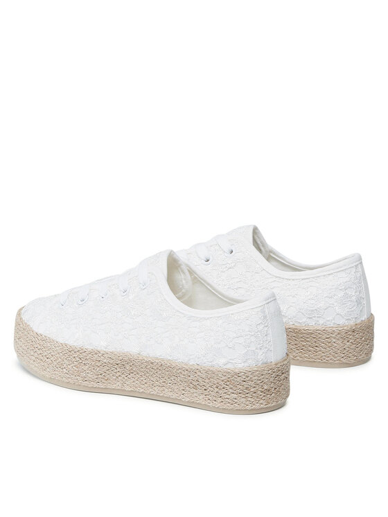 DeeZee DeeZee Espadrilles WSK1576-14 Fehér