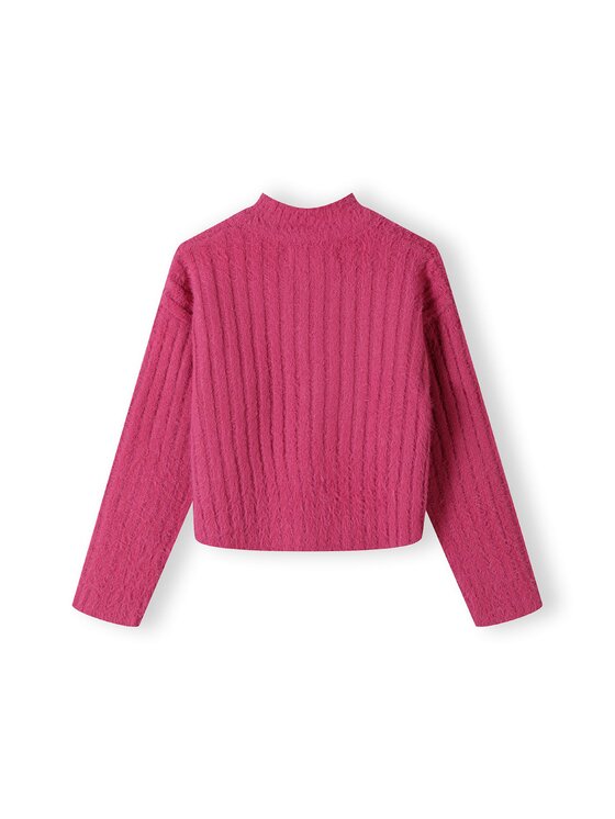 minoti minoti Sweter 26KNIT45 Różowy Regular Fit