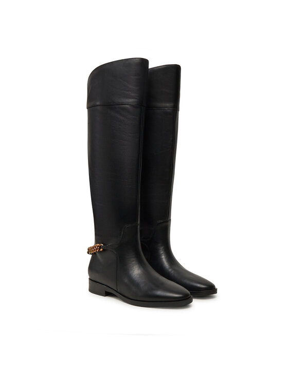 Guess Guess Kozaki Joicy FLFJOI LEA11 Czarny