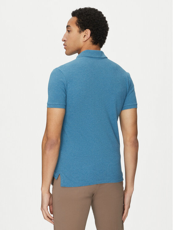 Polo Ralph Lauren Polo Ralph Lauren Polo majica 710536856412 Svetlo modra Slim Fit