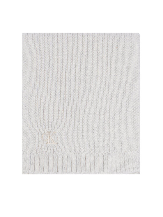 Calvin Klein Jeans Calvin Klein Jeans Set šal + kapa Knitted Scarf Beanie Giftbox LVCKFJP00N Svetlo siva