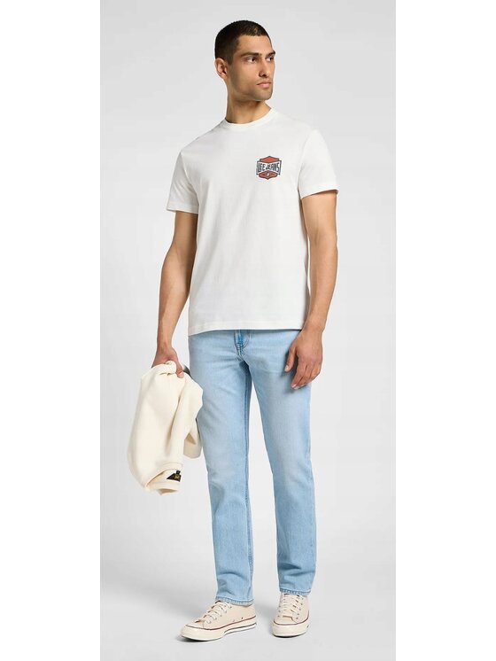 Lee Lee Jeansy West Niebieski jasny Relaxed Fit