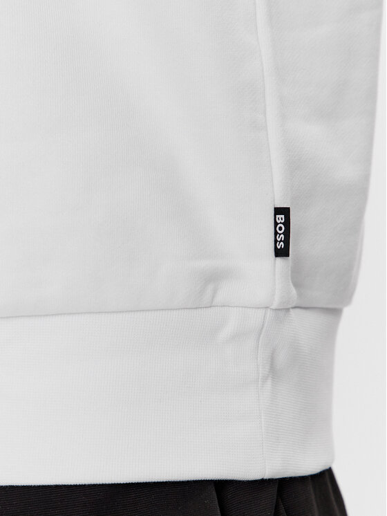 BOSS Boss Суитшърт Soleri 07 50507939 Бял Regular Fit