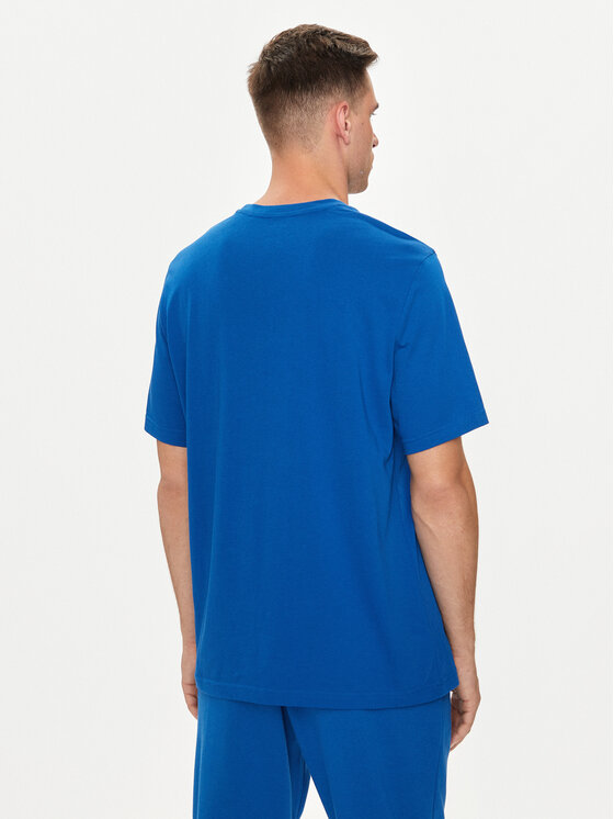 Reebok Reebok T-särk Big Stacked Logo 100071174 Tumesinine Regular Fit