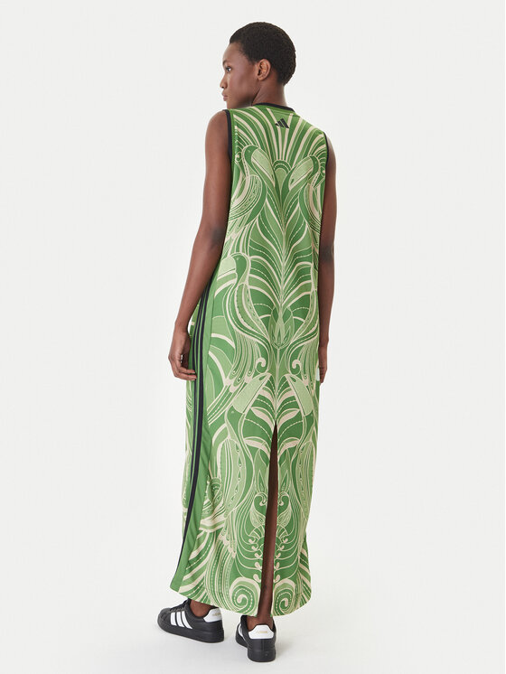 adidas adidas Vestito da giorno Farm Rio Premium KD4620 Verde Slim Fit