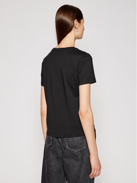Calvin Klein Calvin Klein Tričko Mini K20K202912 Čierna Regular Fit
