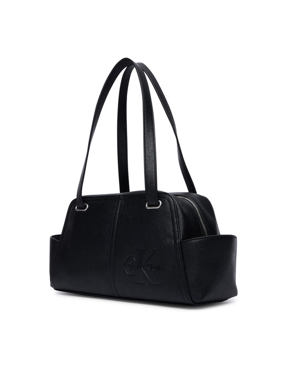 Calvin Klein Calvin Klein Τσάντα Pockets Monologo Shoulder Bag LV04F3688G Μαύρο