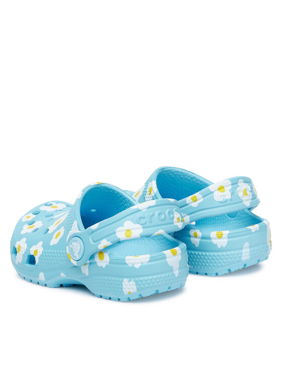 Crocs Crocs Klapki Classic Daisy Clog T 211264 Niebieski