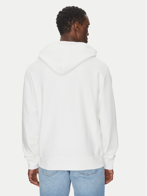 Champion Champion Majica dugih rukava 220705 Bijela Relaxed Fit