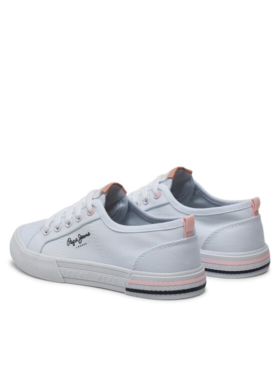 Pepe Jeans Pepe Jeans Гуменки Brady Basic G PGS30604 Бял