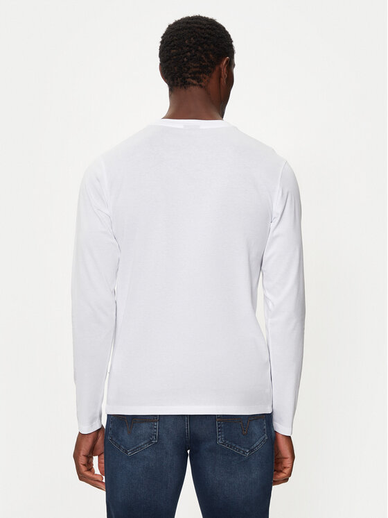 JOOP! Jeans JOOP! Jeans Majica dugih rukava 30033284 Bijela Modern Fit