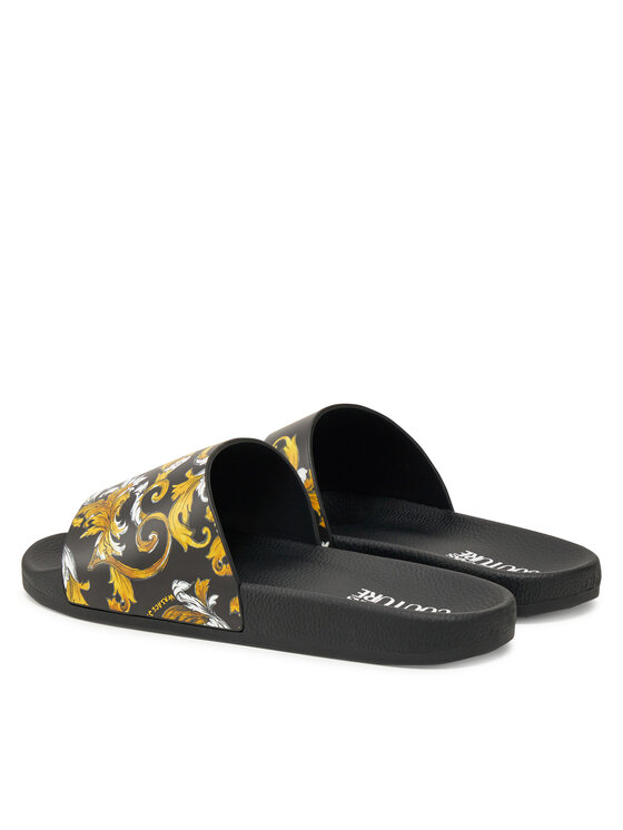 Versace Jeans Couture Versace Jeans Couture Papucs 78YA3SQ4 Fekete