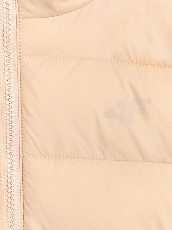 4F 4F Kurtka puchowa OUTERWEAR Beżowy Regular Fit