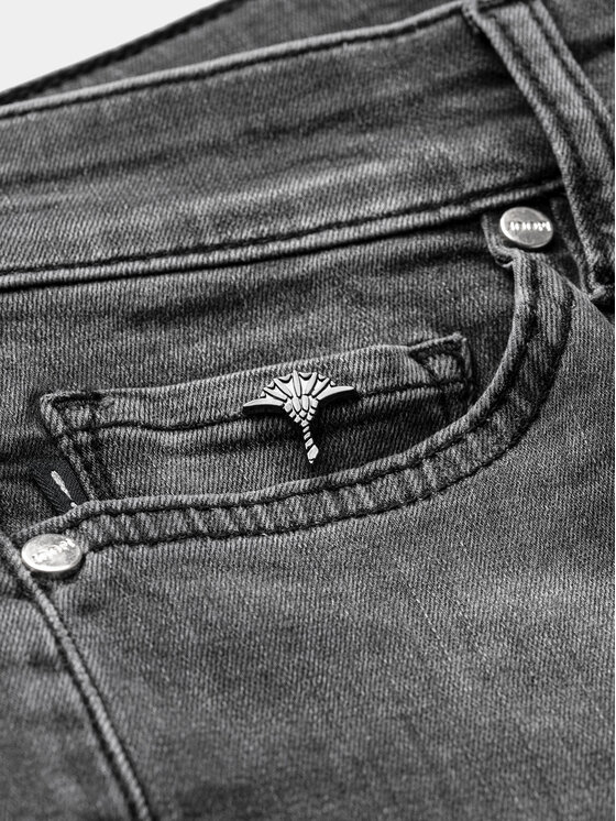 JOOP! JOOP! Jeansy 30037156 Szary Skinny Fit