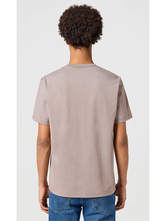 Wrangler Wrangler T-shirt Graphic Tee Marrone Regular Fit