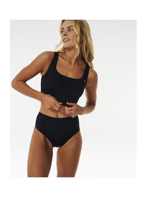 Rip Curl Rip Curl Góra od bikini Mirage Ultimate Scoop Neck Cro Czarny