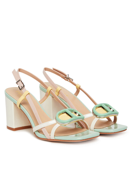 TWINSET TWINSET Sandale 251TCP072 Šarena