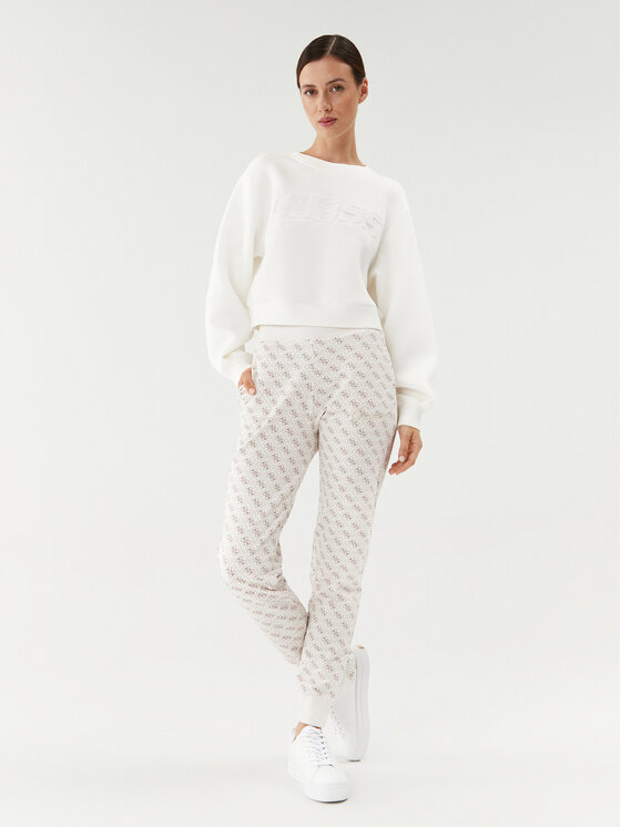 Guess Guess Світшот Cindra V3BQ15 K7UW2 Білий Regular Fit