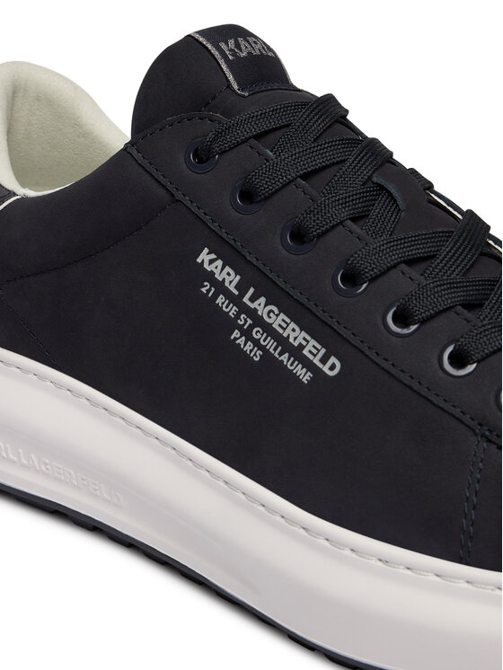 KARL LAGERFELD KARL LAGERFELD Sneakersy Kapri Lug KL57522 Tmavomodrá