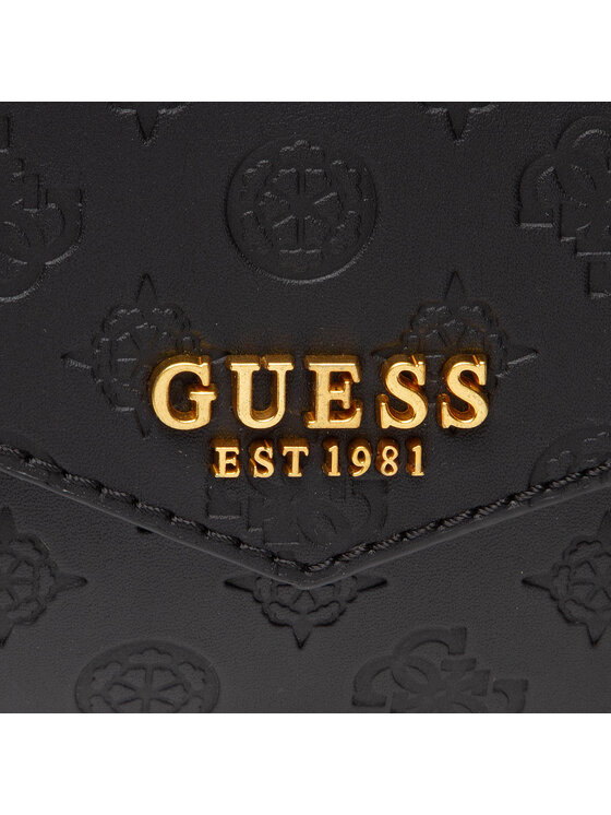 Guess Rankinė Zanelle Top Handle Flap HWPA84 92200 Juoda