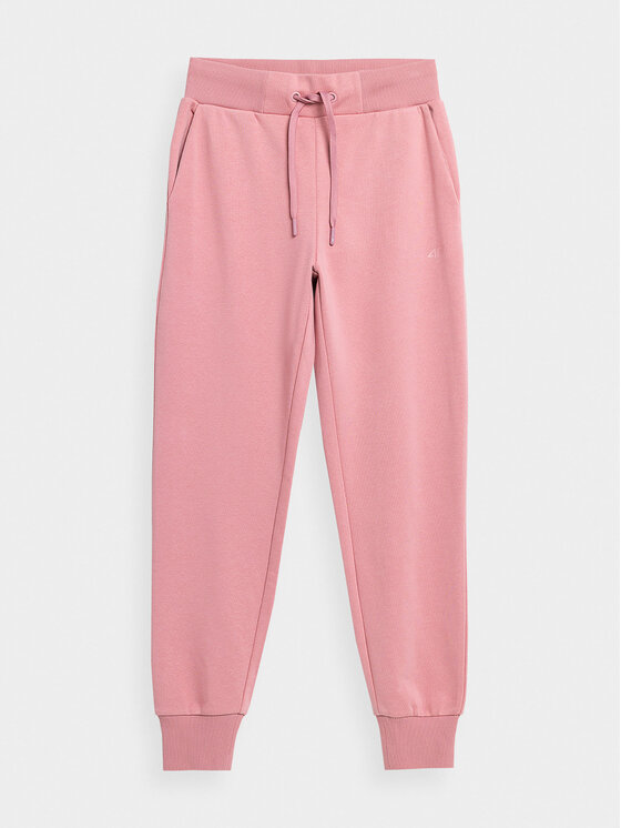 4F 4F Долнище анцуг 4FSS23TTROF229 Розов Regular Fit