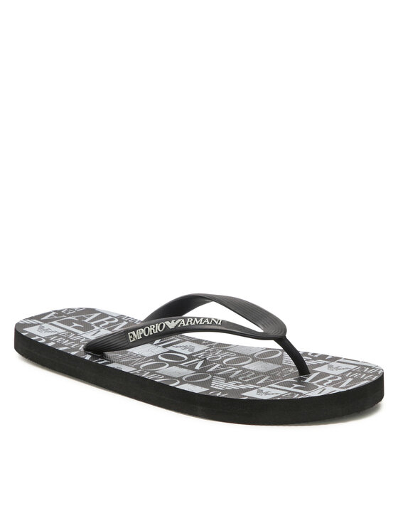 Emporio Armani Emporio Armani Žabky XVQS01 XN122 R625 Černá