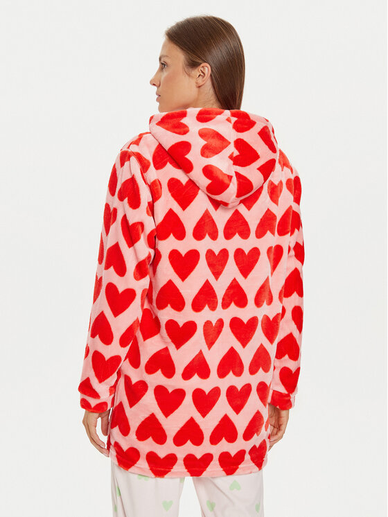 United Colors Of Benetton United Colors Of Benetton Szlafrok 6FK81800N Czerwony