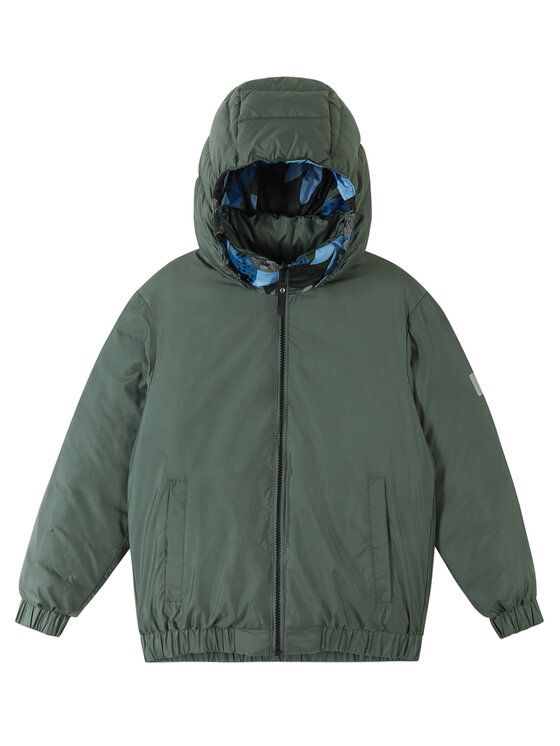 Reima Reima Pūkinė striukė Finnoo 5100252A Žalia Regular Fit