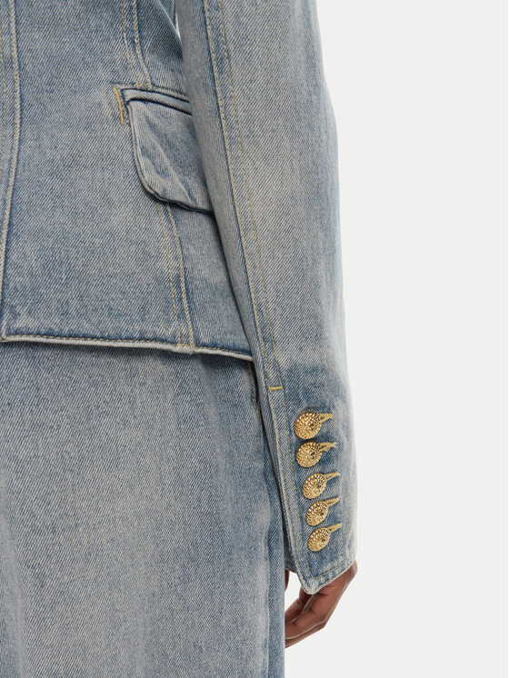 Balmain Balmain Zakó DF0SI509DF17 Kék Regular Fit