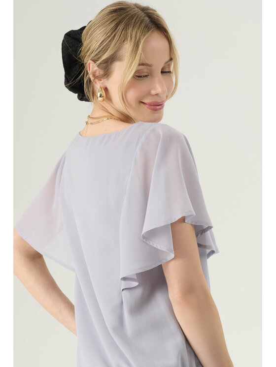 Femestage Femestage Halenka Femestage ESSENTIAL LINE BLU2270-012 Fialová Regular Fit