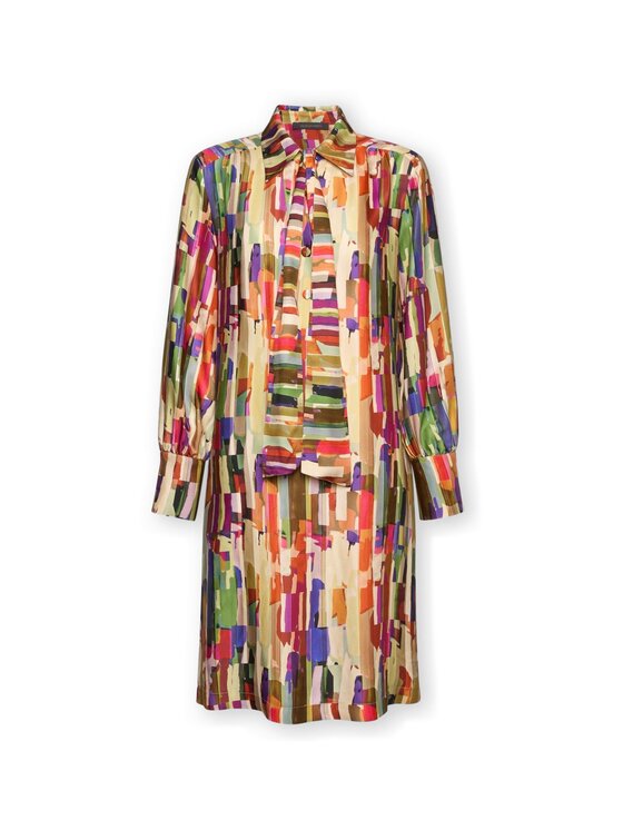 Elena Mirò Elena Mirò Vestito da giorno 7063P000271N001 Crema Regular Fit