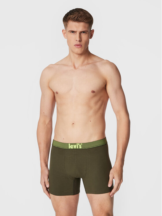 Set di 2 boxer 701220649 Verde