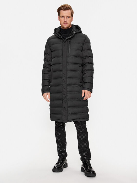 KARL LAGERFELD KARL LAGERFELD Пухено яке 455028 534593 Черен Regular Fit