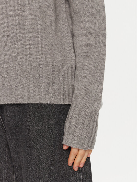 ViCOLO ViCOLO Rollkragenpullover 77013S Grau Regular Fit