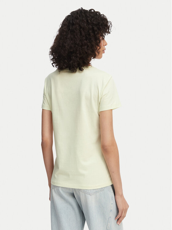 BOSS BOSS T-Shirt Elove 50554696 Zielony Slim Fit