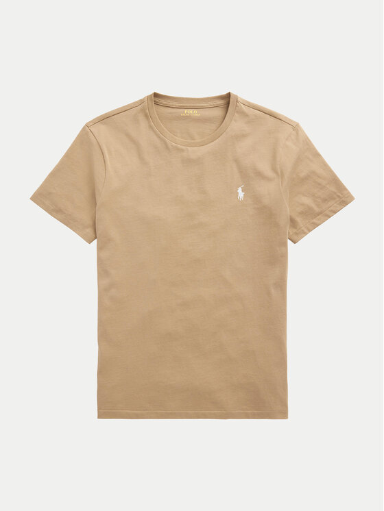 Polo Ralph Lauren Polo Ralph Lauren Tričko 710671438329 Béžová Custom Slim Fit